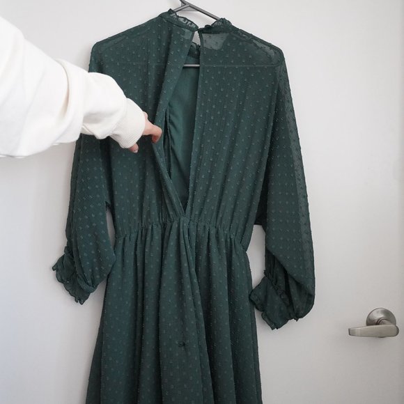 Zara green Rompers (damaged) - Picture 8 of 9